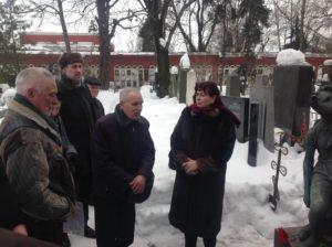 Посещение могилы Макаренко 13.03.2018